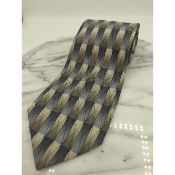Grateful‎ Dead Men's Neck Tie Breadbox Twenty-Second Set Geometric Office Work - Picture 1 of 8